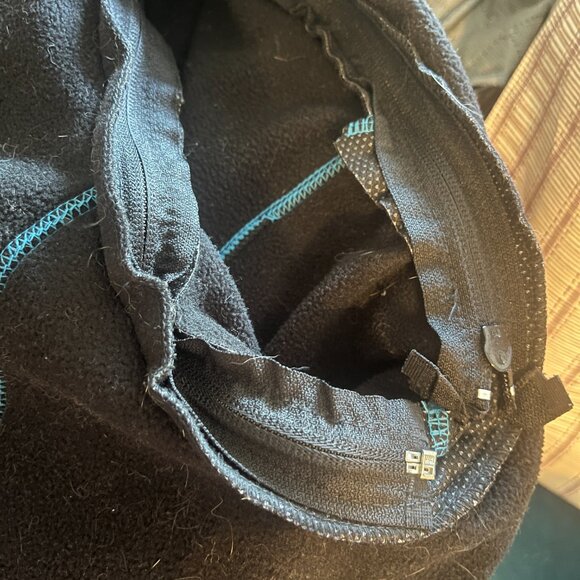 Freeze Out Thermal Protection Mens Medium Moto Jacket Full Zip Detach Sleeves - Picture 12 of 12